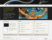 Lewisham Strategic Partnership Website Design