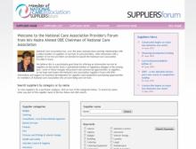 National Care Association Suppliers