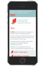 CRASH Website Mobile Optimisation